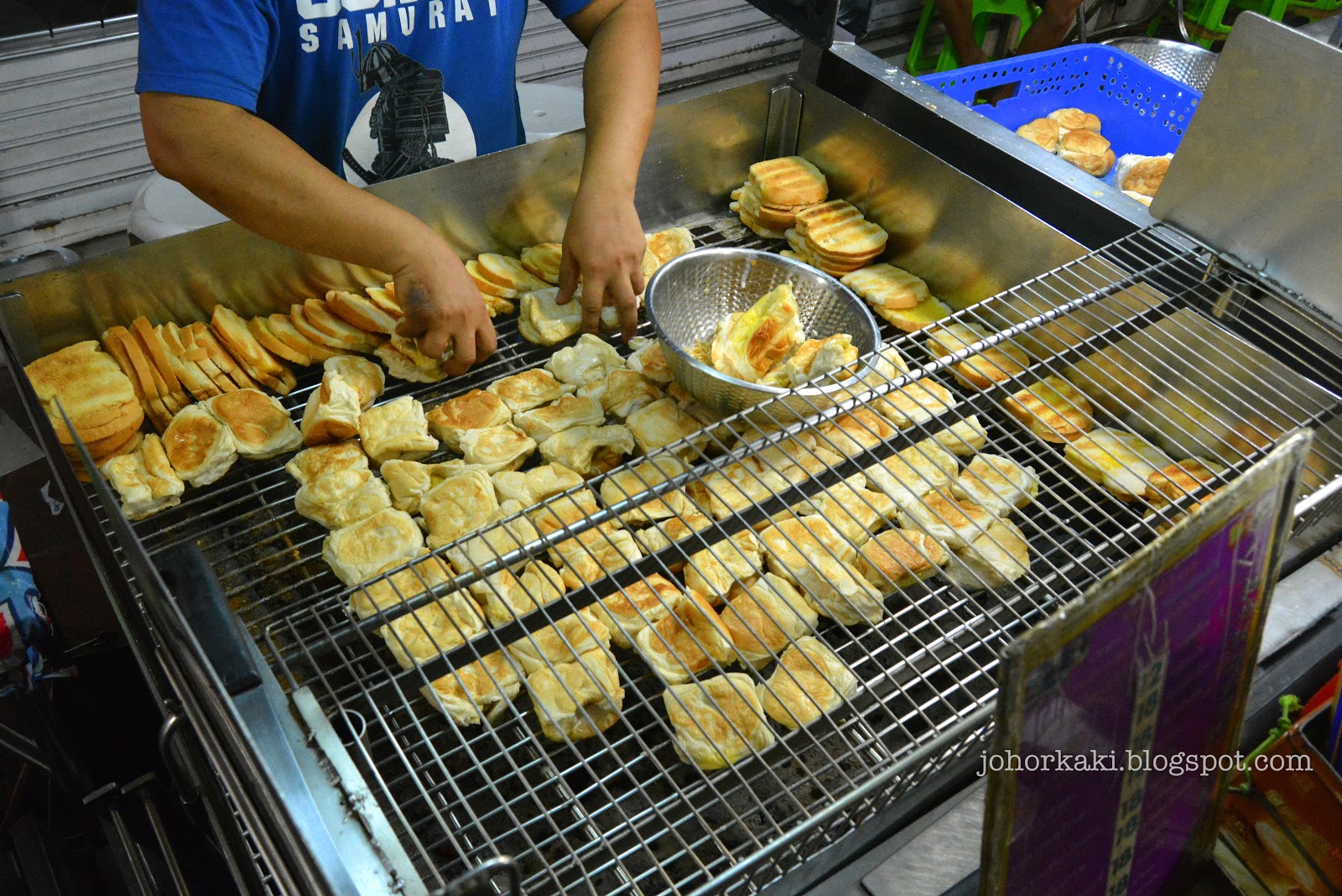 Yaowarat Toast Bread Bangkok Chinatown Thailand JK1154 Johor Kaki