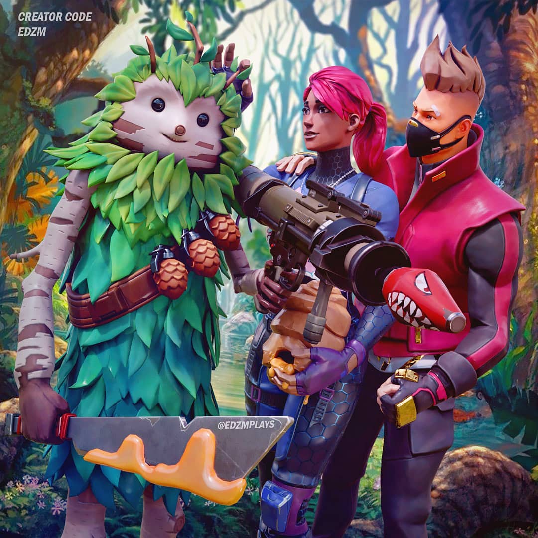FORTNITE BUSHRANGER SKIN CUTE PICTURES THUMBNAILS - Alikna