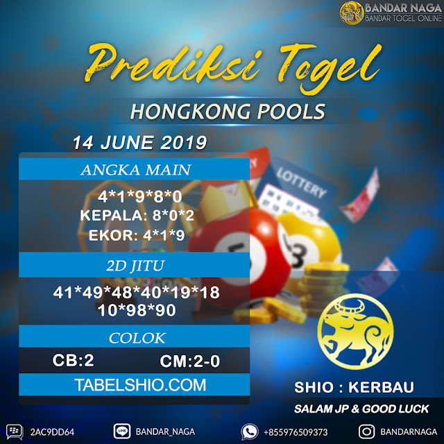 PREDIKSI JITU DARI SYDNEY DAN HONGKONG LANGSUNG 14 JUNE 2019 List