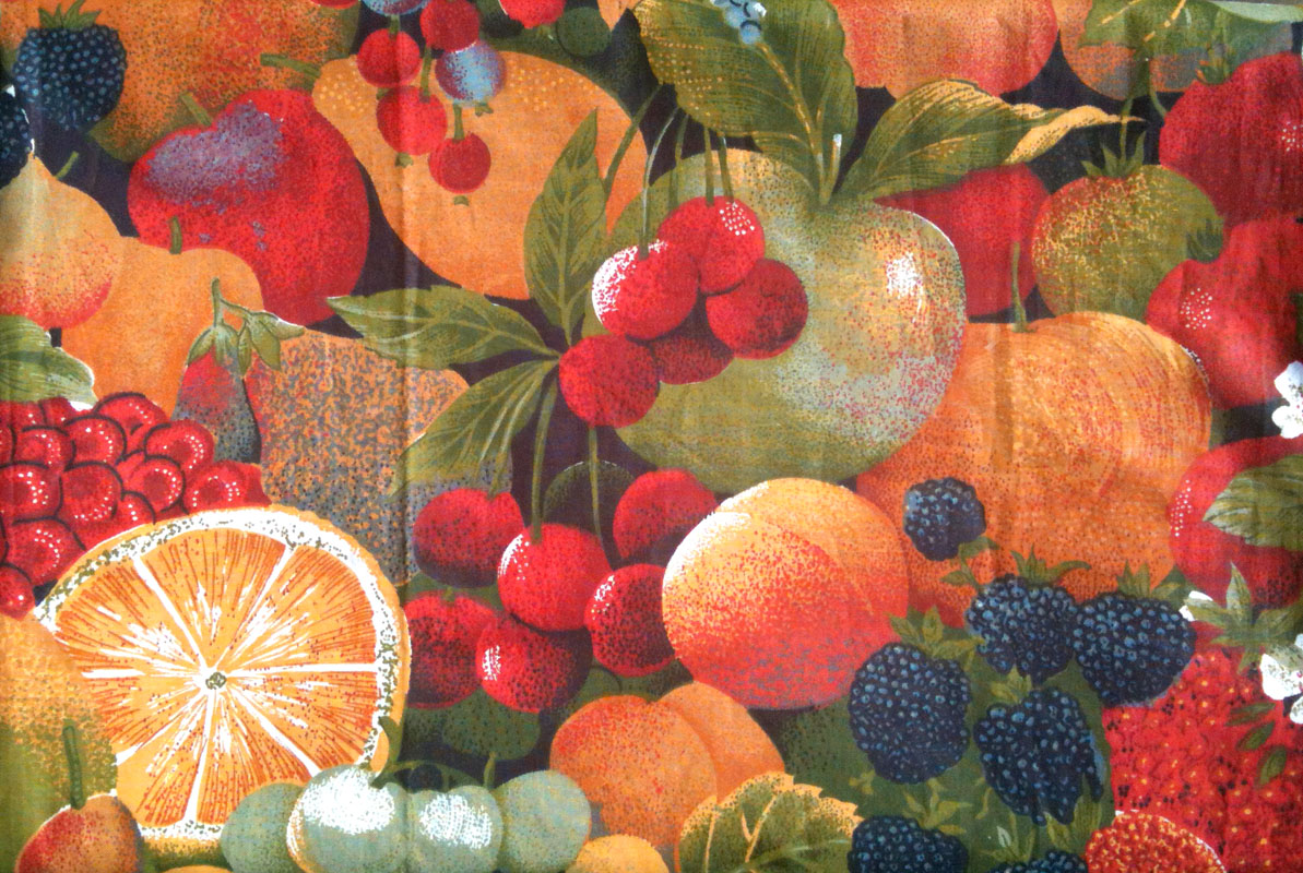 the cuckoo jar Fruit fabric