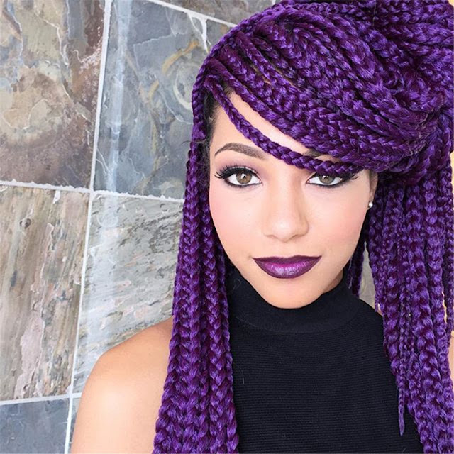 6 Unique Quick & Easy Styles For Box Braids Twists