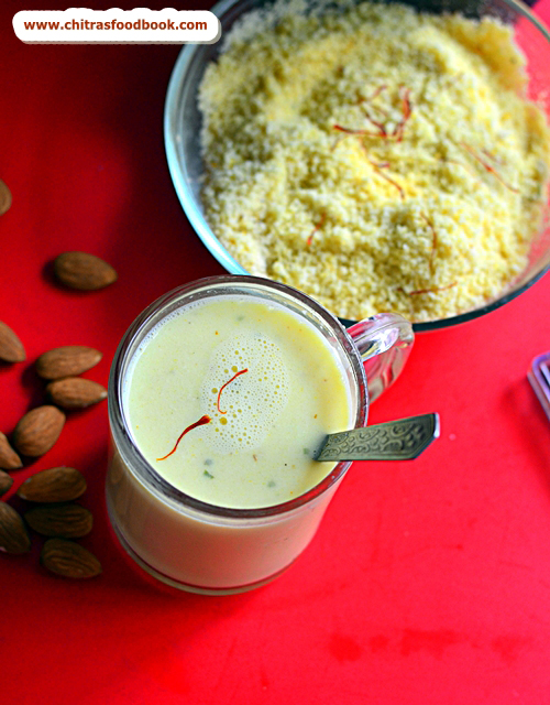 Badam Milk, And How To Make Badam Milk Powder At Home Hot