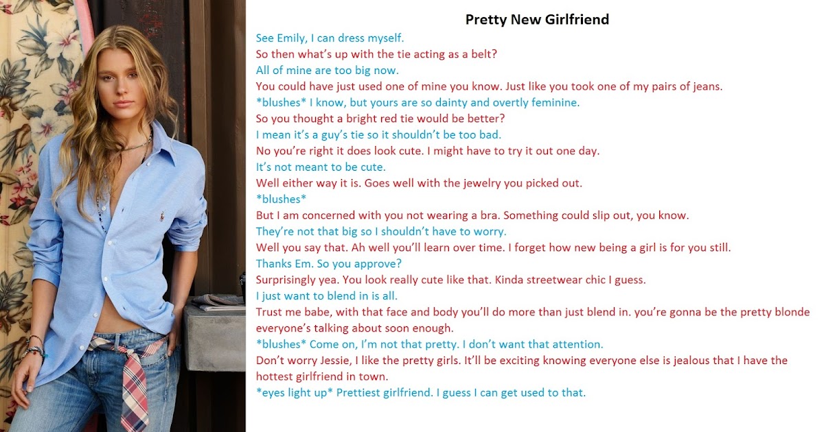 Feminization Beauty Within TG Captions & Stories Pretty New Girlfriend