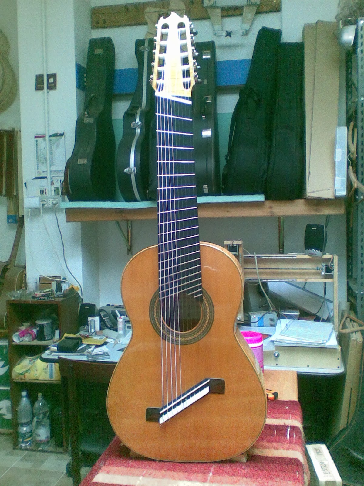 Guitarras custom construídas por Rodolfo Cucculelli, Luthier Decacorde