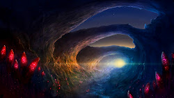 fantasy desktop backgrounds wallpapers awesome background tunnel amazing