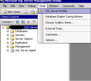 SQL Server Profiler - SQL Server