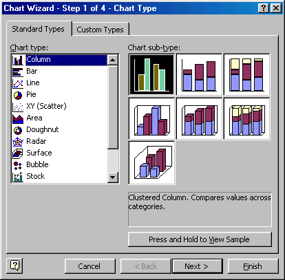 Create Bar Chart in Excel Easily by Example Step 1 Create Bar Chart in Excel Easily by Example Step 1