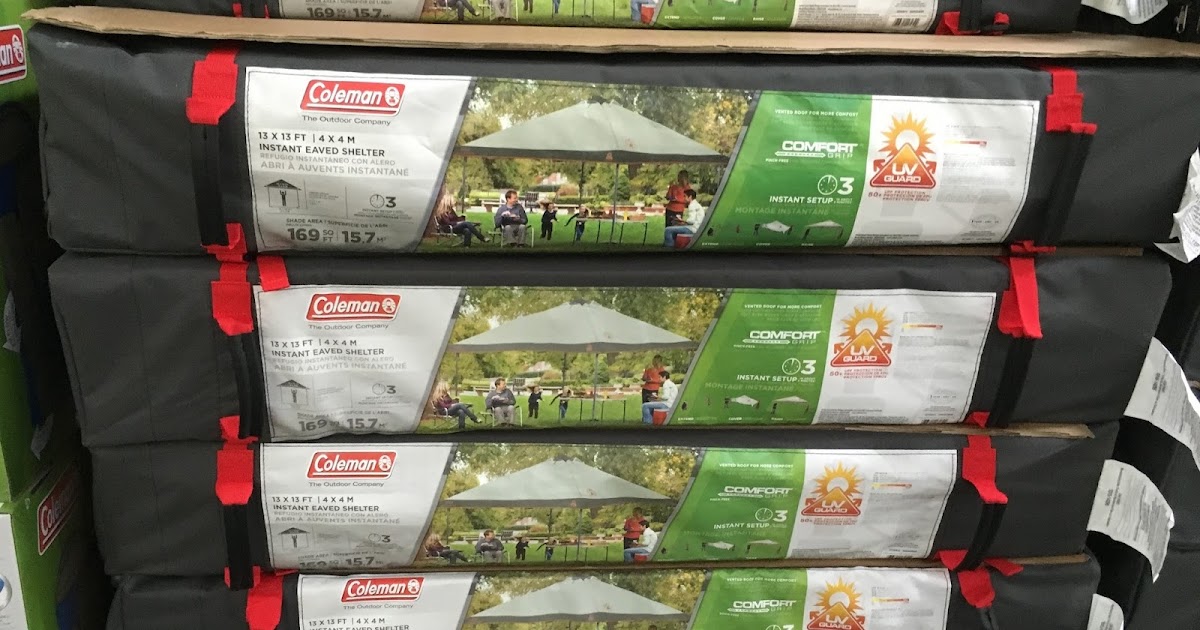 Coleman Instant Eaved Shelter Costco Weekender