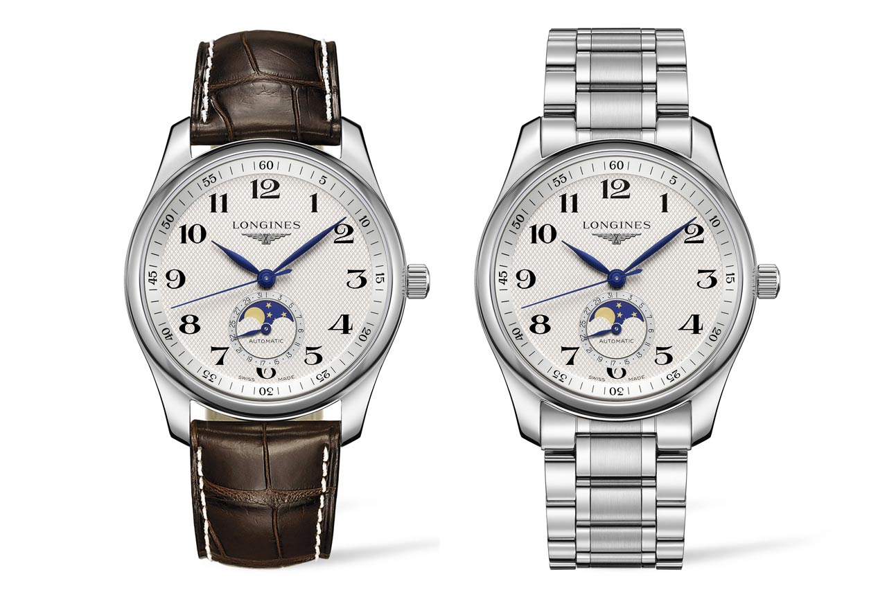 908. Longines master collection. 3. 4. Longines master collection retrograde.