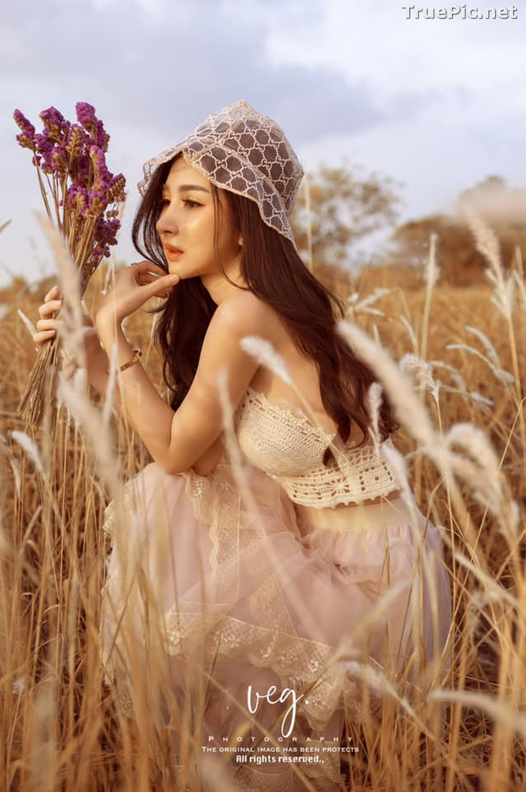 Image Thailand Model - Pattamaporn Keawkum - Imperata Spontanea Field - TruePic.net - Picture-8