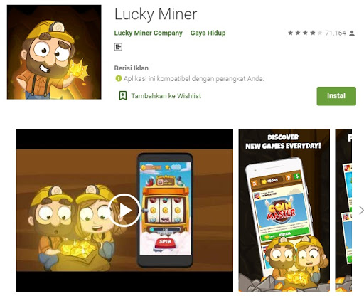 Cara Dapat Uang Dari Hago Melalui Aplikasi Lucky Miner Dan Bermain Game Money Tree Bacanulis Com