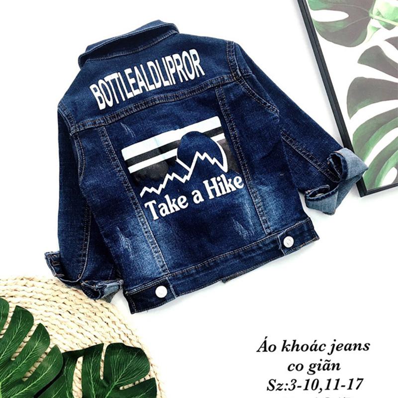 Áo Khoác Jean Bé Trai Bé Gái 159584