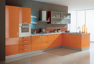 Cocinas en color naranja - Colores en Casa