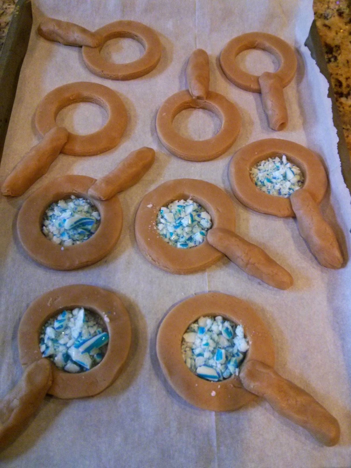 Sherlock for Pudding Magnifying Glass Cookies