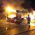 Roma: incendio a bus Atac in via Fosso della Magliana