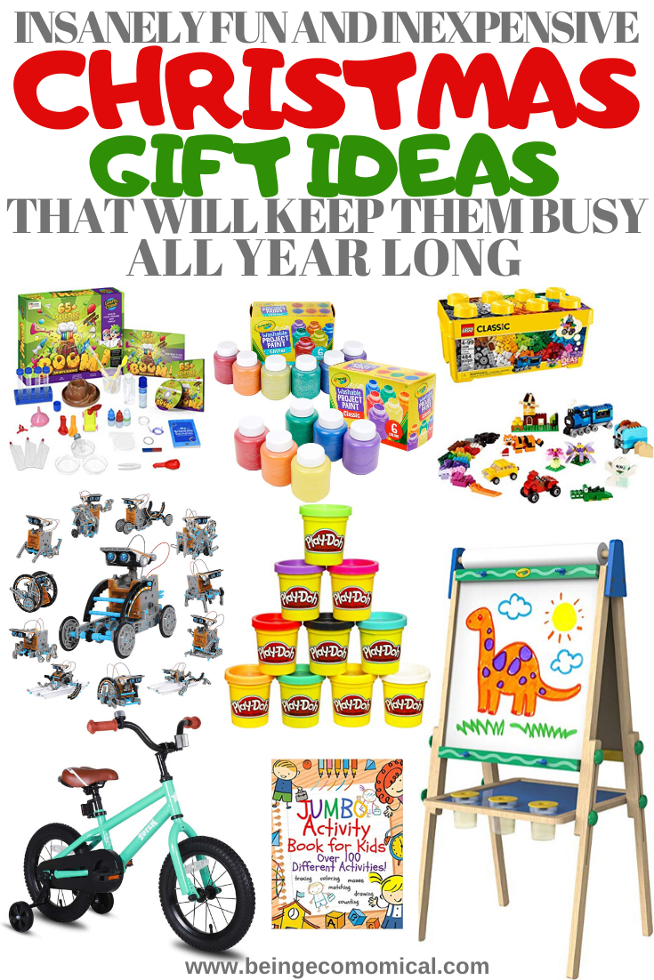Cheap Christmas Gifts For Kids That Will Keep Them Busy All Year Long