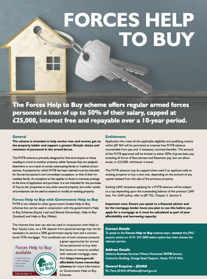 BRUNEI HIVE Forces Help to Buy Scheme Extended to 31st December 2022