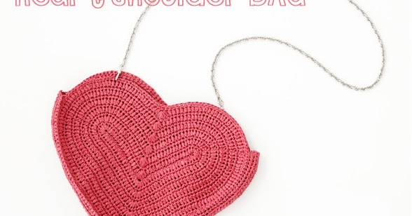 EASY Crochet Heart Tote Bag Tutorial 