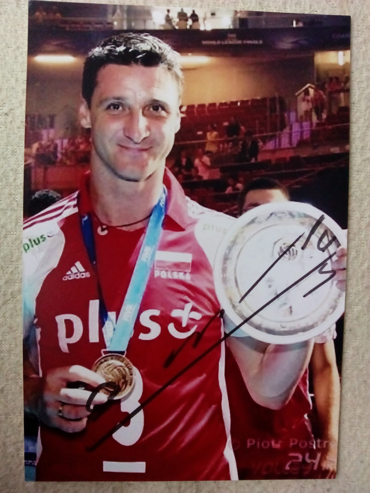 Sportowy Świat autografy Piotr Gruszka