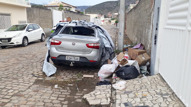 Jacobina: SMTT procura por proprietário de veículo abandonado