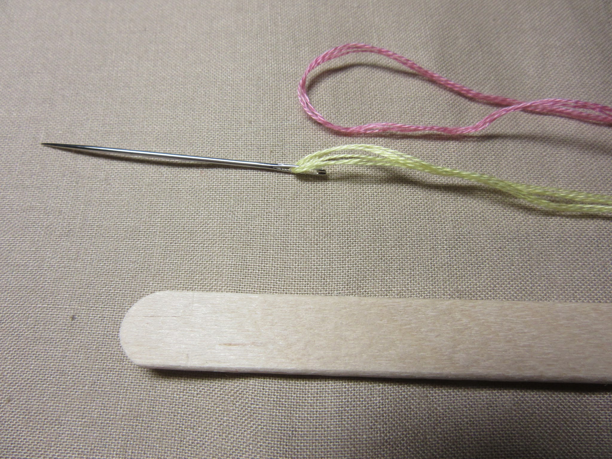 Queenie's Needlework Sunday Stitch School Lesson 151 Bengali Petal