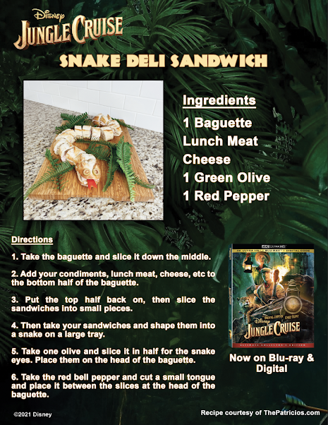 jungle cruise inspired recipes