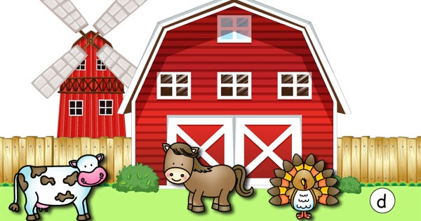 Farm Animals Letter Sounds Matching Totschooling Toddler
