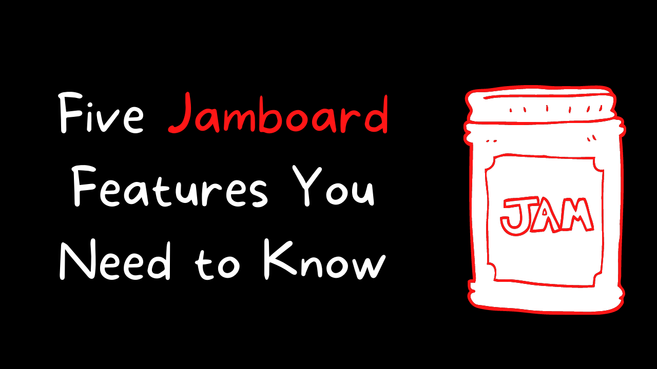Five Jamboard Features You Should Know How to Use Free Technology For