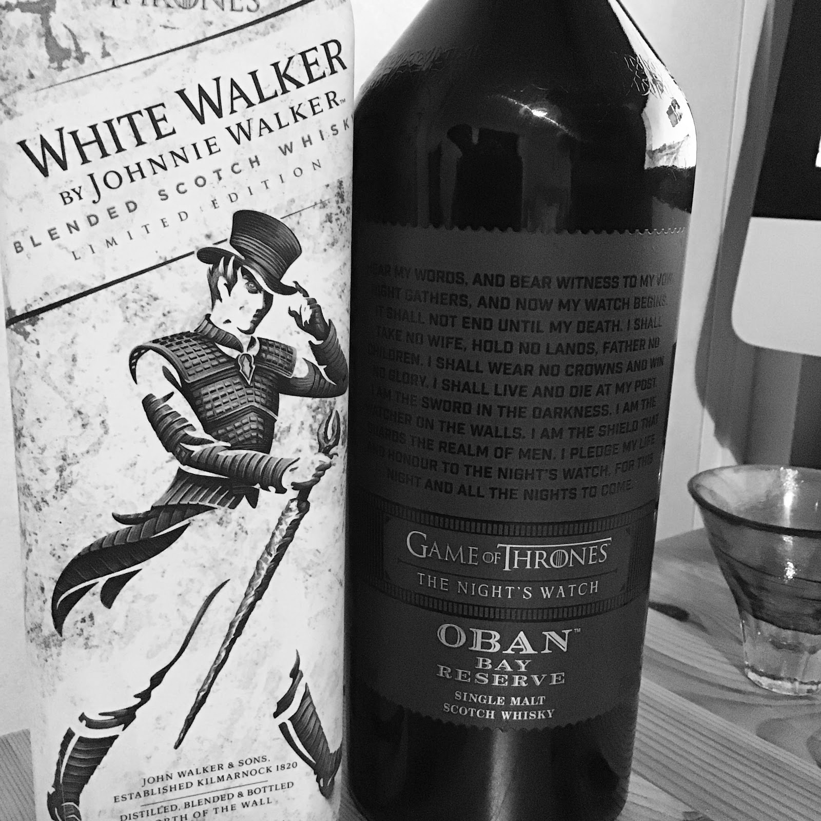 D's Whisky Notes: Game Of Thrones The Night's Watch OBAN BAY RESERVE