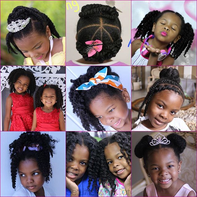 10 Instagram Natural Hair Kids Style Collages You Will Love - African  Naturalistas