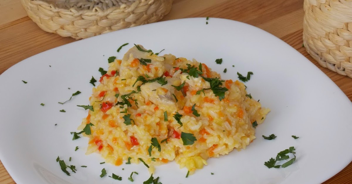 Absolut Delicios PILAF CU LEGUME SI PIEPT DE PUI