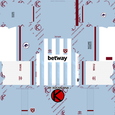 West Ham United 2021/2022 Kit - DLS2019