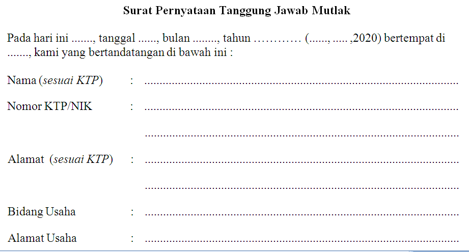 Contoh Surat Keterangan Usaha Dari Desa Pdf Nusagates