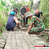 TMMD 104 Kodim 0824/Jember Prioritaskan Pasang Paving di Dsn. Paleran