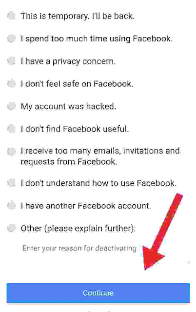 Facebook account delete karne ka tarika
