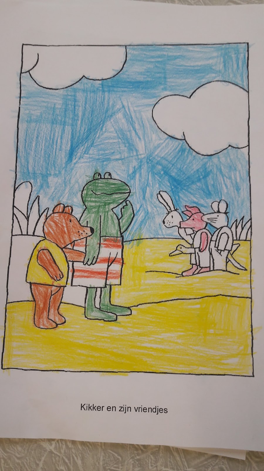 3de kleuterklas SinteMariaschool Thema