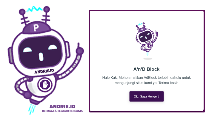 Cara Termudah Memasang Script Anti AdBlock di Blogger Imut dan Unyu