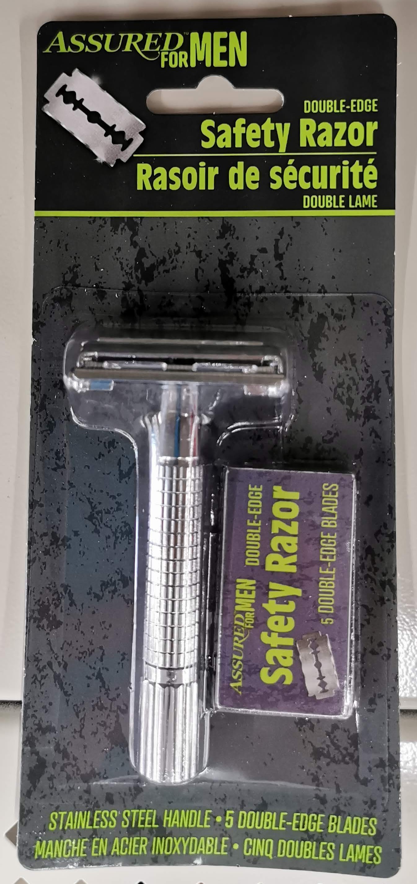 Assured for Men Double Edge Safety Razor (Dollar Tree)
