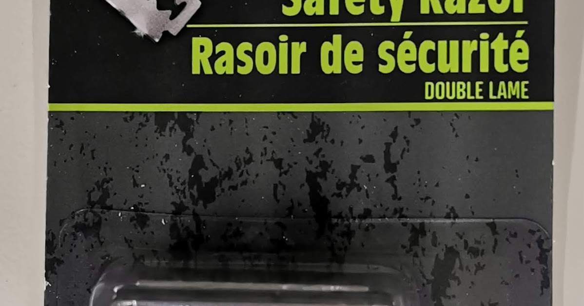 Assured for Men Double Edge Safety Razor (Dollar Tree)