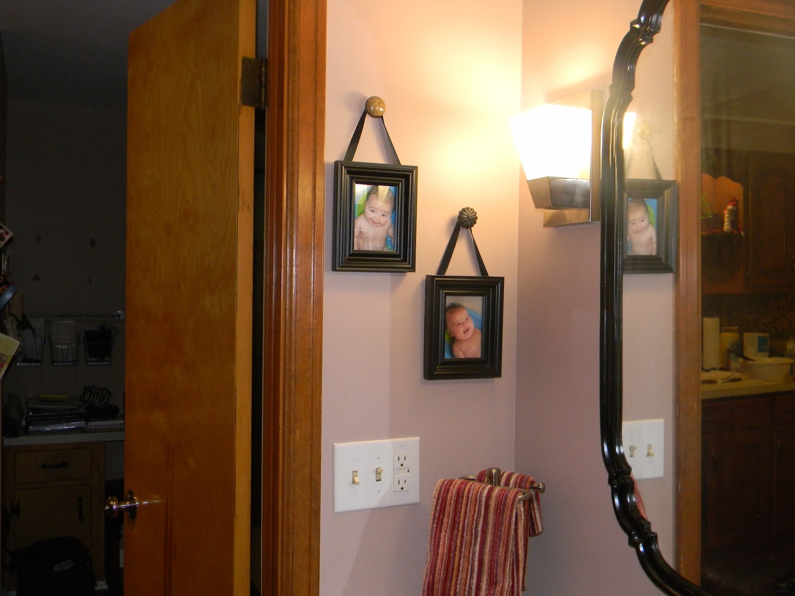 Pin or Pass A Fun Way to Hang Your Picture Frames