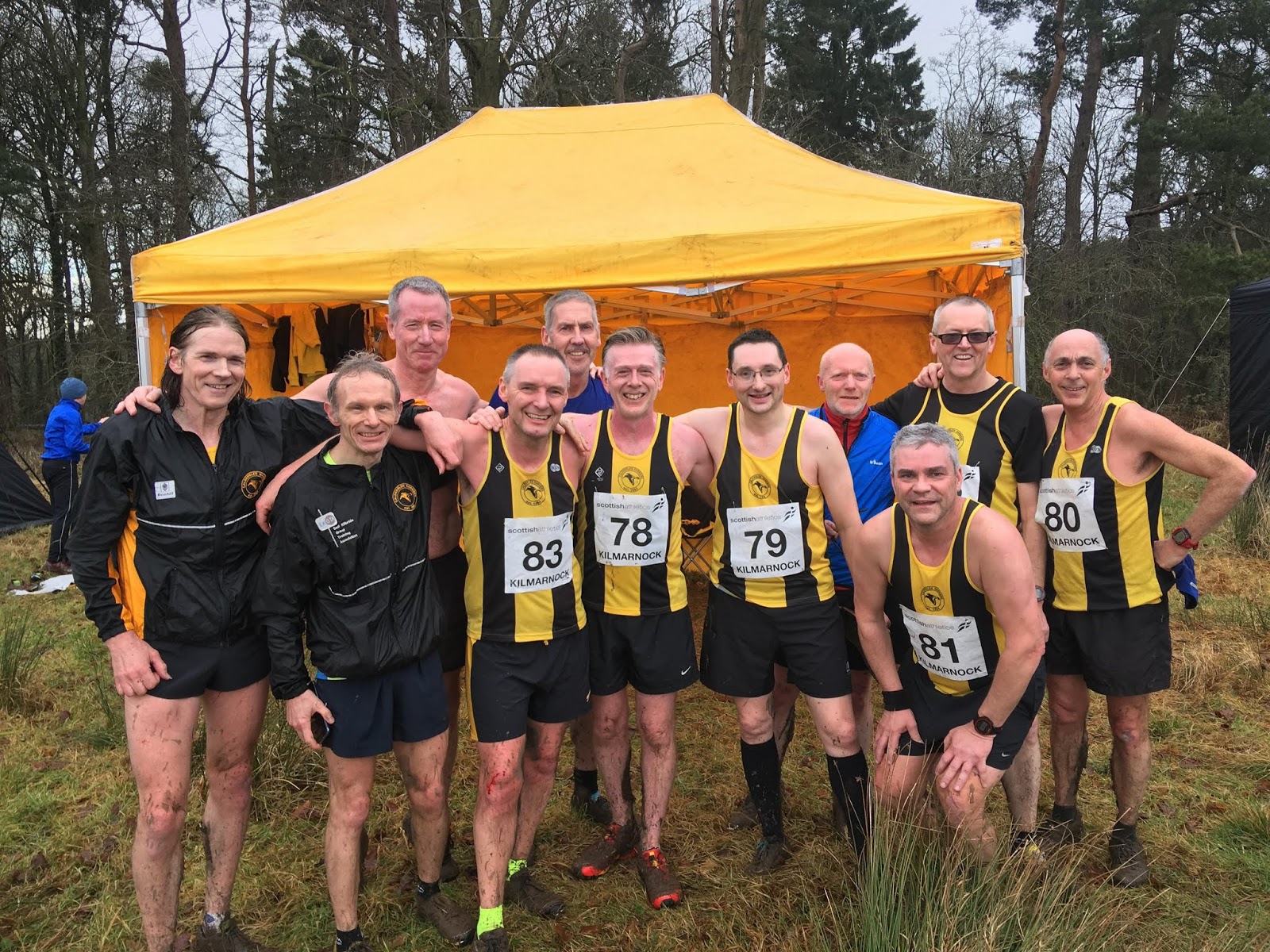 Calderglen Harriers Blog Scottish Masters XC Championships Brutal!