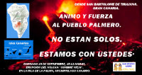 ÁNIMO Y FUERZA AL PUEBLO PALMERO NO ESTAN SOLOS, ESTAMOS CON USTEDES.