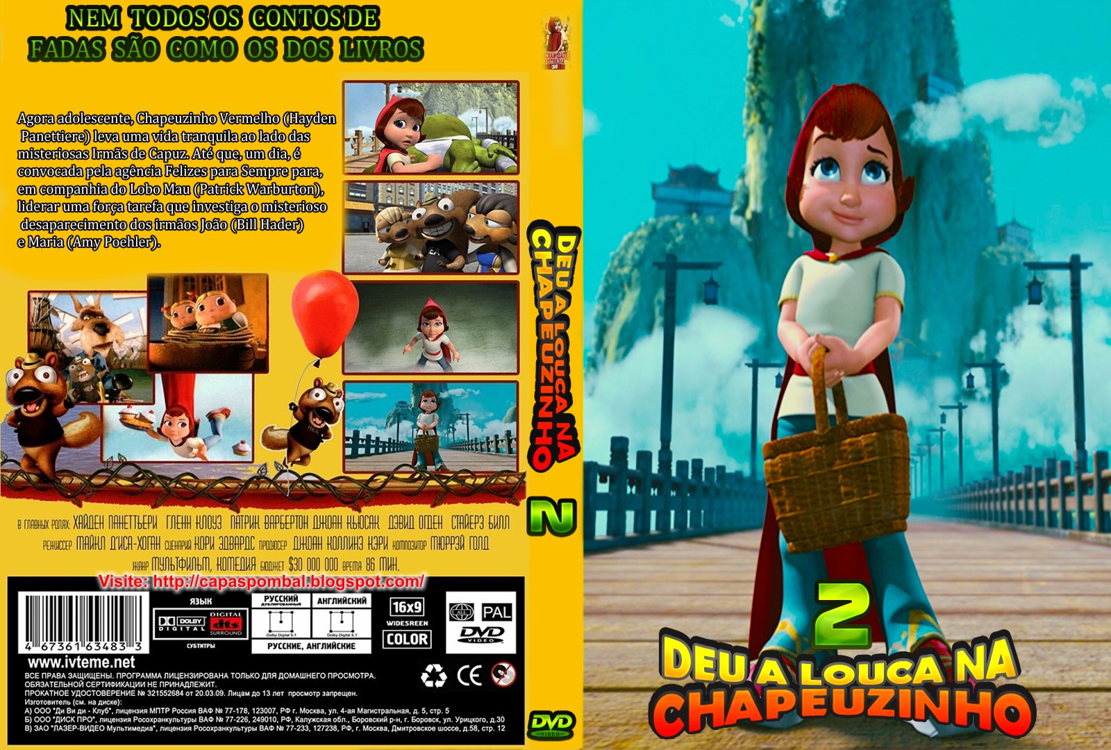 Capas Filmes Animação Deu A Louca