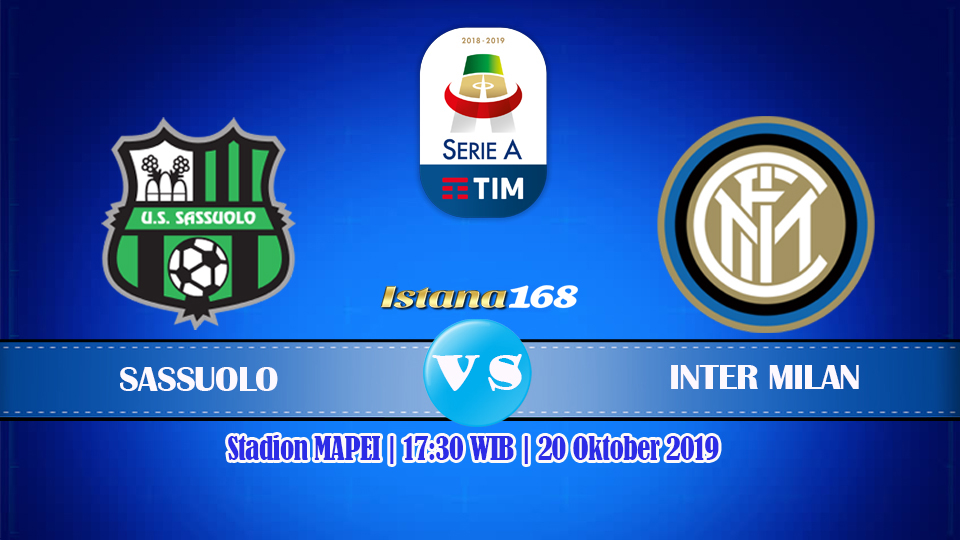 Prediksi Sassuolo vs Inter Milan 20 Oktober 2019