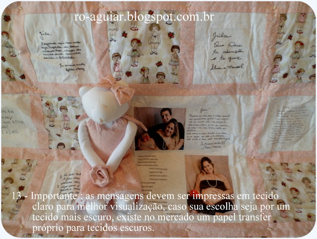 Quilt de Boas Vindas para bebê em patchwork com  PAP (DIY) 