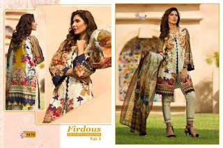 Shree fab Firdous Exclusive Collection vol 3 pakistani Suits