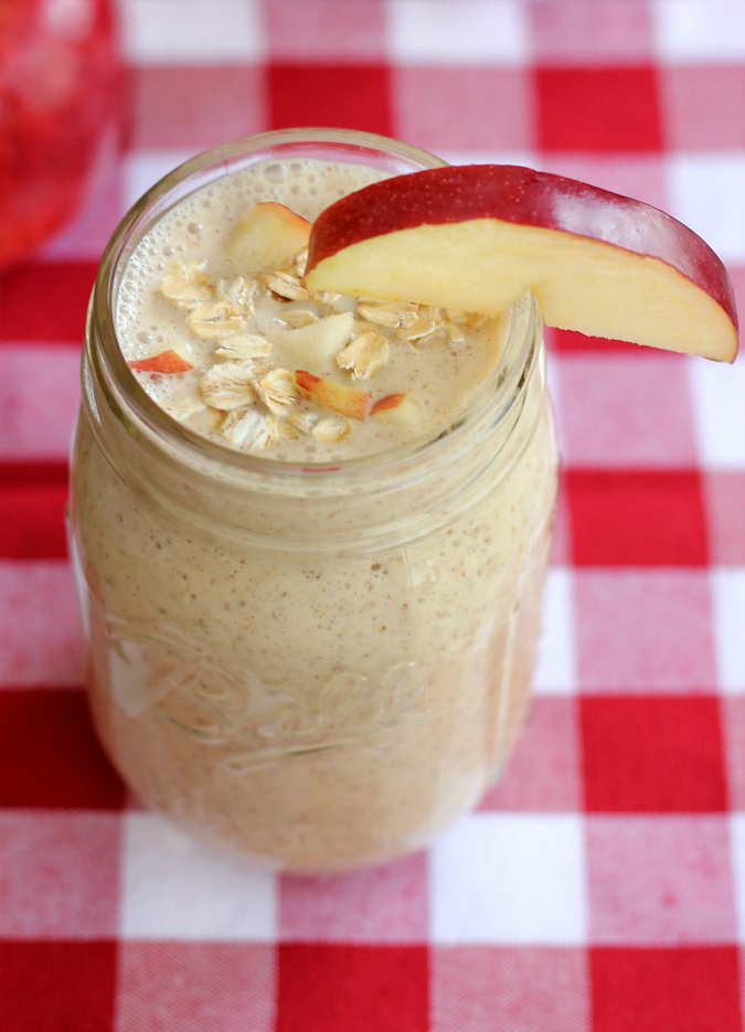 love, laurie apple cinnamon oatmeal smoothie {vegan + gluten free}