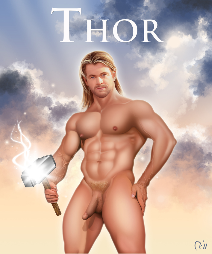 Cartoon Thor Nude - Dinosaur Prince's Kingdom: Chris Hemsworth Nude As Thor
