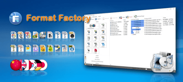 تحميل برنامج فورمات فاكتوري 2023 Format Factory عربي للكمبيوتر