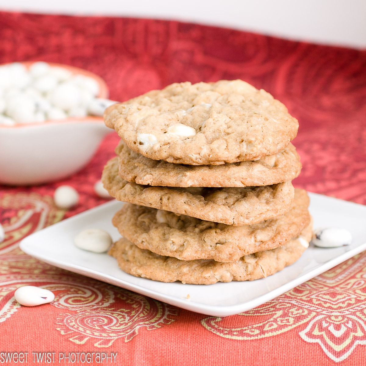 Sweet Twist of Blogging Oatmeal Yogurt Cranberry Cookies and a GIVEAWAY
